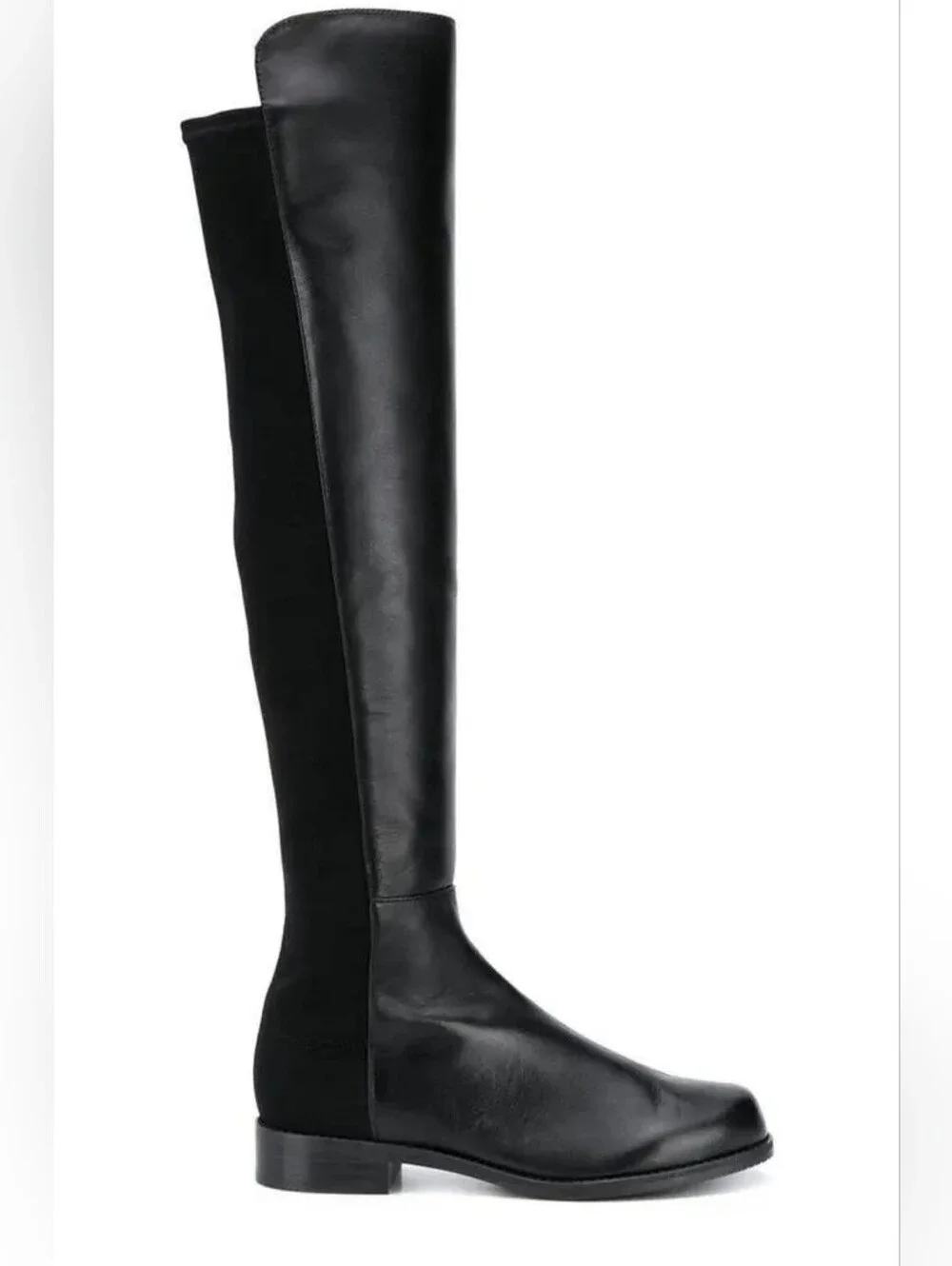 NEW $795 STUART WEITZMAN 5050 Over-The-Knee Boot in black Size 6.5 37